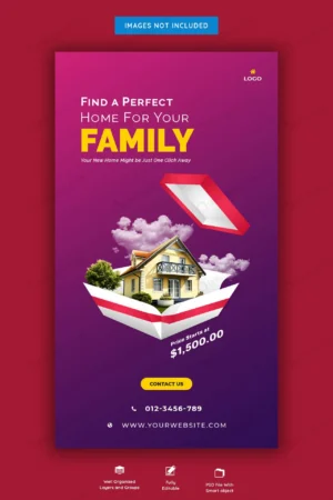 perfect home sale instagram story template crc876cc30a size6.51mb - title:Home - اورچین فایل - format: - sku: - keywords: p_id:18