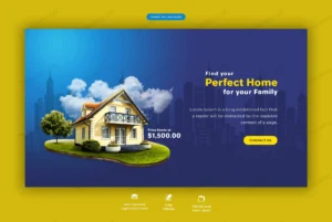 perfect home sale web banner template crc8d76ea8b size6.29mb - title:Home - اورچین فایل - format: - sku: - keywords: p_id:18