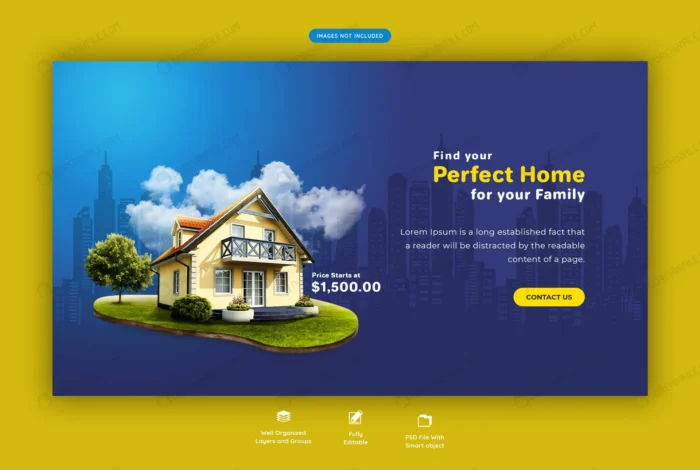 perfect home sale web banner template crc8d76ea8b size6.29mb - title:قالب بنر مشاور املاک - اورچین فایل - format:PSD - فتوشاپ - sku:crc8d76ea8b - keywords: p_id:105983