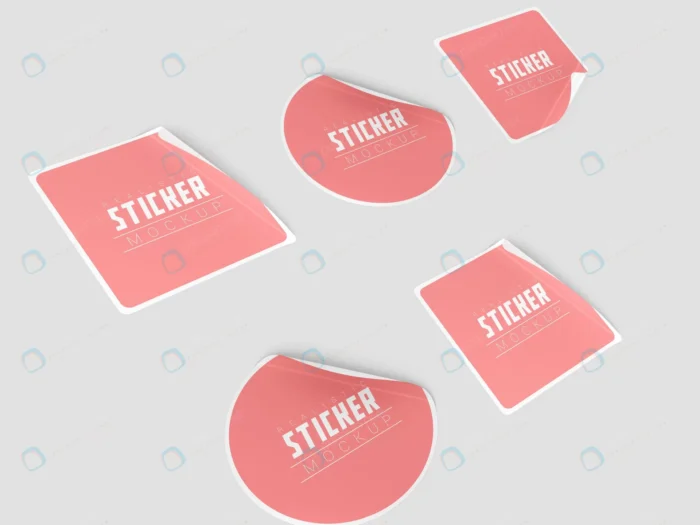 perspective sticker set mockup crcdbf6065b size25.35mb - title:مجموعه موکاپ استیکر و برچسب مربع و دایره ای - اورچین فایل - format:PSD - فتوشاپ - sku:crcdbf6065b - keywords: p_id:83713