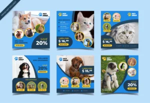 pet shop social media post template crc213475d6 size5.49mb - title:Home - اورچین فایل - format: - sku: - keywords: p_id:18