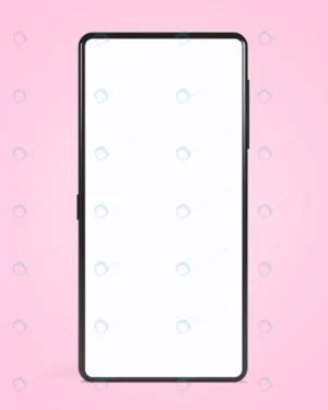 phone with blank white screen 3d illustration rnd641 frp28623644 - title:Home - اورچین فایل - format: - sku: - keywords: p_id:18