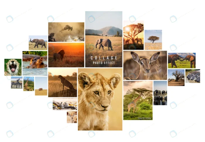 photo collage frame effect mockup 2 crc1906d4a3 size31.62mb - title:قالب لایه باز فریم کلاژ برای تصاویر - اورچین فایل - format:PSD - فتوشاپ - sku:crc1906d4a3 - keywords: p_id:76279