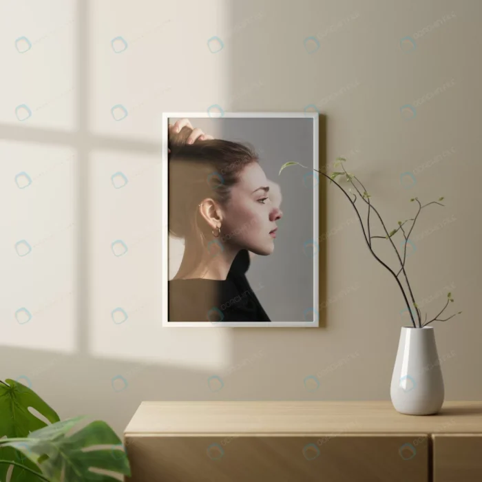 photo frame mockup front view crcf8c755a1 size118.40mb - title:موکاپ فریم روی دیوار - اورچین فایل - format:PSD - فتوشاپ - sku:crcf8c755a1 - keywords: p_id:83129