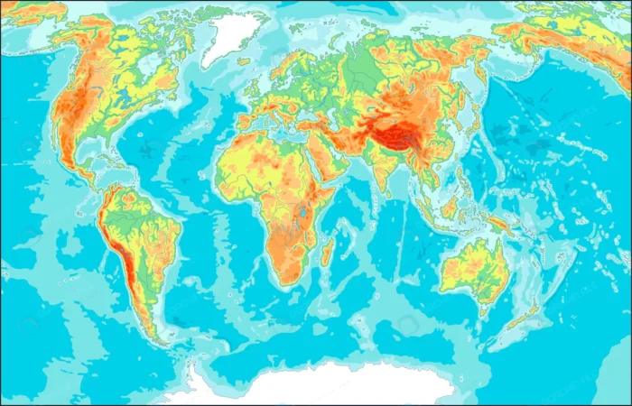 physical world map crc6e89fe4c size13.15mb - title:وکتور نقشه فیزیکی جهان - اورچین فایل - format:EPS - وکتور - sku:crc6e89fe4c - keywords: p_id:40183