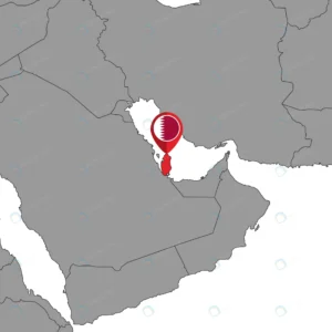 pin map with qatar flag world map vector illustrat rnd675 frp34500347 - title:Home - اورچین فایل - format: - sku: - keywords: p_id:18