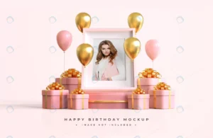 pink gold happy birthday mockup crcfecc8738 size6.46mb 1 - title:Home - اورچین فایل - format: - sku: - keywords: p_id:18