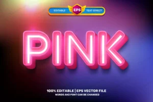 pink neon glow bold 3d editable text effect style crc5af94b13 size7.18mb - title:Home - اورچین فایل - format: - sku: - keywords: p_id:18