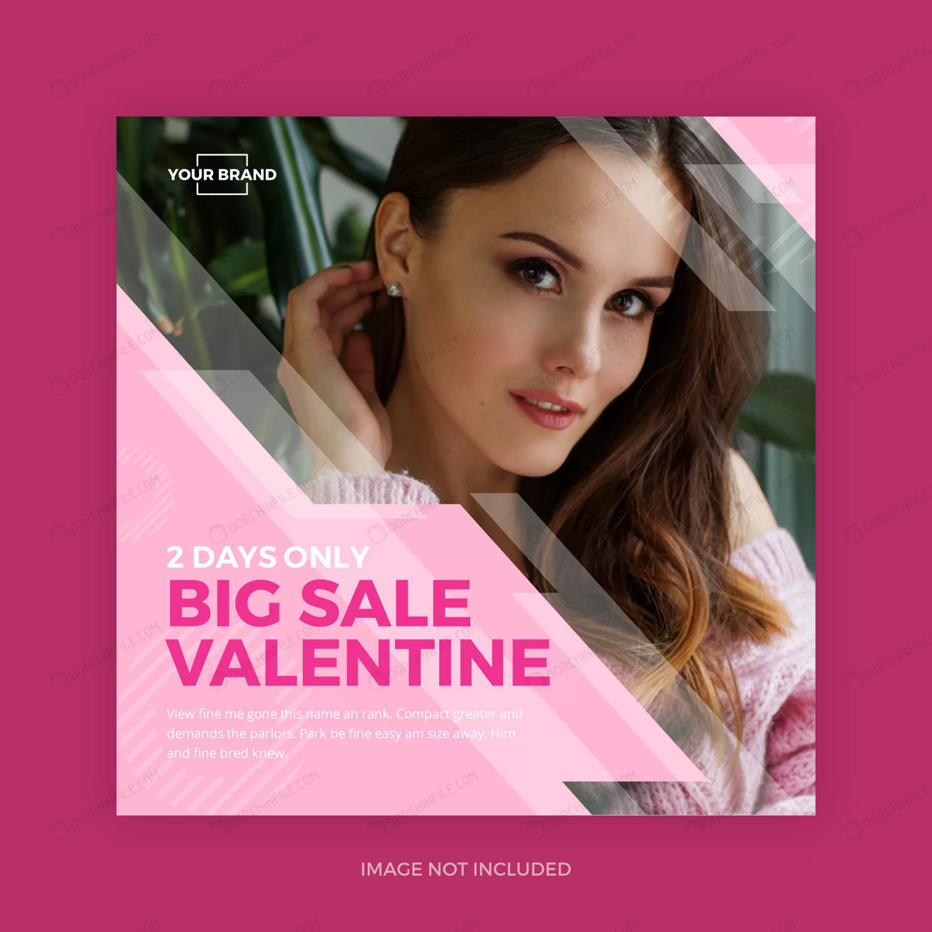 pink valentine instagram promo social media crcf0f032b2 size1.30mb - title:تمپلیت پست اینستاگرام فروش ویژه روز ولنتاین - اورچین فایل - format:PSD - فتوشاپ - sku:crcf0f032b2 - keywords:تمپلیت پست اینستاگرام فروش ویژه روز ولنتاین p_id:103879