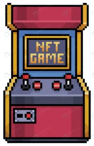 pixel art arcade game nft vector icon 8bit game wh rnd584 frp21425237 - title:Home - اورچین فایل - format: - sku: - keywords: p_id:18