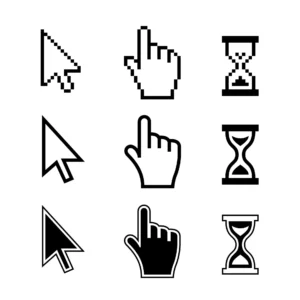 pixel cursors icons mouse hand arrow hourglass ve crc6c55af89 size432.31kb - title:Home - اورچین فایل - format: - sku: - keywords: p_id:18