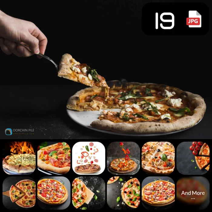 pizza 1aa - title:کالکشن 19 تصویر استوک پیتزا - اورچین فایل - format:JPG - استوک - sku:crc57c668ad - keywords: p_id:66230