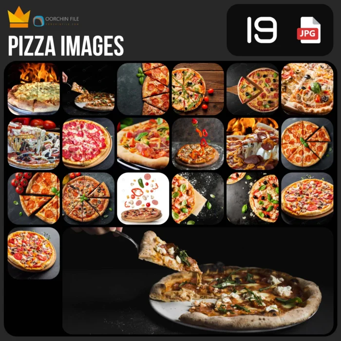 pizza 1ab - title:کالکشن 19 تصویر استوک پیتزا - اورچین فایل - format:JPG - استوک - sku:crc57c668ad - keywords: p_id:66230