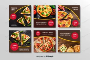 pizza different types instagram post collection crc96581993 size4.65mb - title:Home - اورچین فایل - format: - sku: - keywords: p_id:18