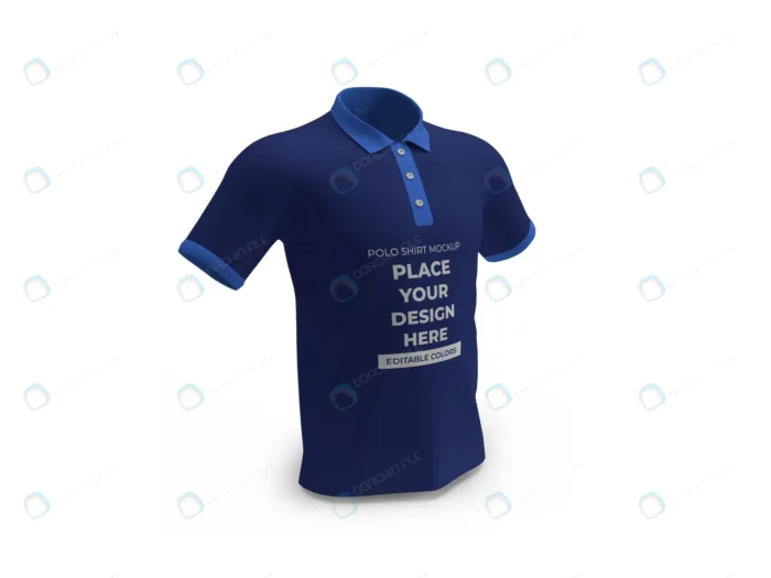 polo shirt mockup template isolated crc6dfb0137 size4.28mb - title:موکاپ تی شرت یقه دار - اورچین فایل - format:PSD - فتوشاپ - sku:crc6dfb0137 - keywords: p_id:82907