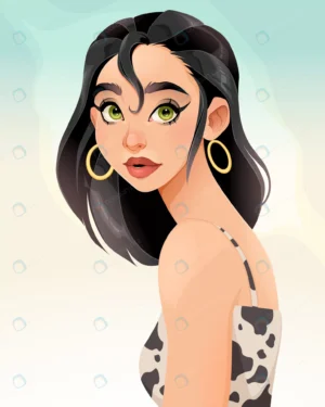 portrait beautiful girl vector cartoon illustrati crc3e4e3ad3 size2.77mb - title:Home - اورچین فایل - format: - sku: - keywords: p_id:18