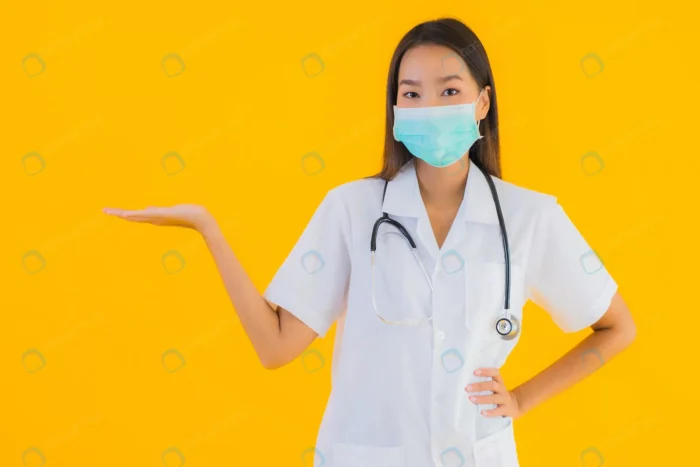 portrait beautiful young asian doctor woman with crccc4756c8 size1.29mb 3936x2624 1 - title:تصویر استوک با موضوع استفاده از ماسک پزشکی - اورچین فایل - format:JPG - استوک - sku:crccc4756c8 - keywords: p_id:35371