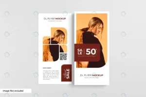 portrait dl flyer mockup top view crc334d27f4 size3.19mb - title:Home - اورچین فایل - format: - sku: - keywords: p_id:18