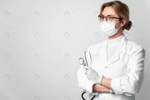 portrait doctor with surgical mask stethoscope crc50654dc5 size9.62mb 6000x4000 1 - title:Home - اورچین فایل - format: - sku: - keywords: p_id:18