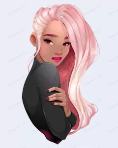 portrait of beautiful woman with pink hair crc8155d447 size3.10mb - title:Home - اورچین فایل - format: - sku: - keywords: p_id:18