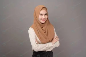 portrait woman with hijab is smiling gray crc7291b0d3 size4.34mb 4000x2667 - title:Home - اورچین فایل - format: - sku: - keywords: p_id:18