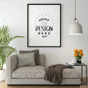 poster frame living room mock up crc7c08fbf9 size67.59mb - title:Home - اورچین فایل - format: - sku: - keywords: p_id:18