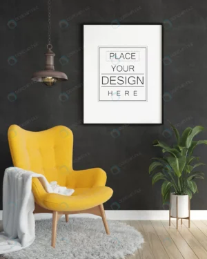 poster frame living room mockup 5 crc47e5b86c size64.61mb - title:Home - اورچین فایل - format: - sku: - keywords: p_id:18