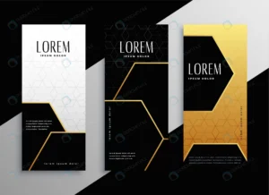 premium golden vertical banner cards set crc2f9d9d5d size2.05mb - title:Home - اورچین فایل - format: - sku: - keywords: p_id:18