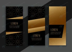 premium golden vertical banners card set crc41edc779 size1.93mb - title:Home - اورچین فایل - format: - sku: - keywords: p_id:18