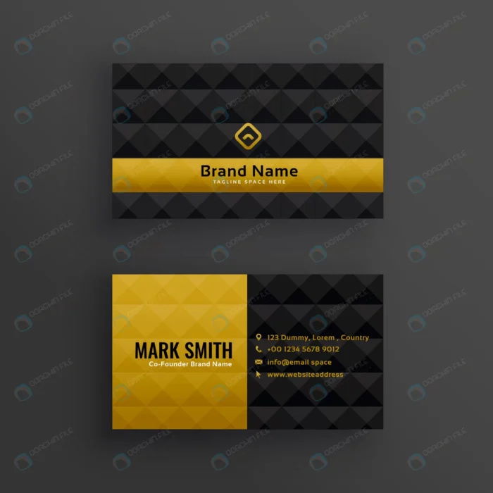 premium luxury business card design with diamond crc5d6983a9 size754.38kb - title:وکتور کارت ویزیت لاکچری - اورچین فایل - format:EPS - وکتور - sku:crc5d6983a9 - keywords: p_id:47017