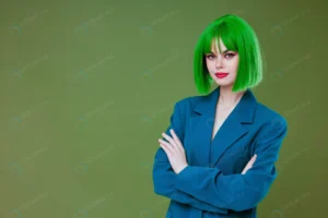 pretty young female glamor green wig red lips blu crcfe6870a1 size14.21mb 6578x4385 - title:Home - اورچین فایل - format: - sku: - keywords: p_id:18