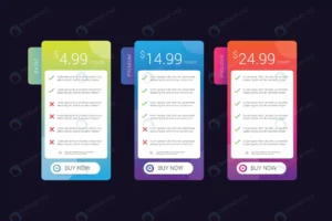 price table design with vibrant gradient color go crc6a5b5828 size1.14mb - title:Home - اورچین فایل - format: - sku: - keywords: p_id:18