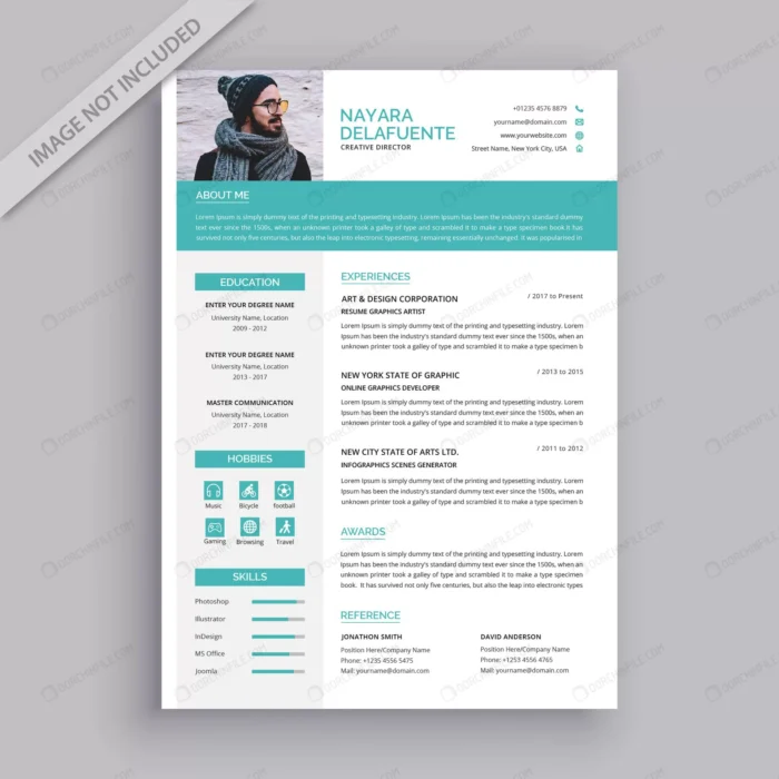 professional curriculum vitae template crc24d33d20 size2.46mb - title:تمپلیت آماده رزومه - اورچین فایل - format:EPS - وکتور - sku:crc24d33d20 - keywords:تمپلیت آماده رزومه p_id:101783