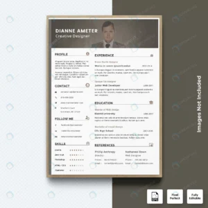 professional image resume cv template vector prem crc612bfbcb size1.36mb - title:Home - اورچین فایل - format: - sku: - keywords: p_id:18