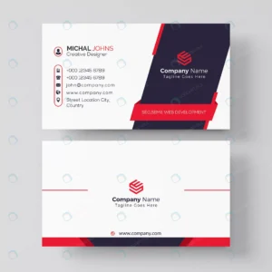 professional red black business card design crc6bb26b9e size1.07mb - title:Home - اورچین فایل - format: - sku: - keywords: p_id:18