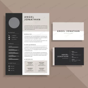 professional resume cv business card template des crc3918cfca size0.70mb - title:Home - اورچین فایل - format: - sku: - keywords: p_id:18