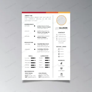 professional resume design template minimalist bu crcb7e4a132 size1.84mb - title:Home - اورچین فایل - format: - sku: - keywords: p_id:18