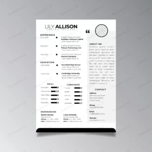 professional resume design template minimalist bu crcce9c9242 size1.84mb - title:Home - اورچین فایل - format: - sku: - keywords: p_id:18