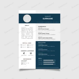 professional resume design template with minimali crc8f152f99 size0.71mb - title:Home - اورچین فایل - format: - sku: - keywords: p_id:18