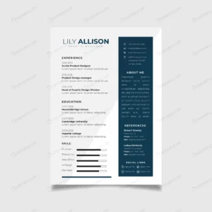 professional resume design template with minimali crcae96946e size0.67mb - title:Home - اورچین فایل - format: - sku: - keywords: p_id:18