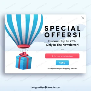 promotion pop up template with flat design crc7d9d685c size1.65mb - title:Home - اورچین فایل - format: - sku: - keywords: p_id:18