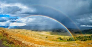 rainbow beautiful green yellow field cloudy sky crcd24a3fca size18.43mb 7318x3752 - title:Home - اورچین فایل - format: - sku: - keywords: p_id:18