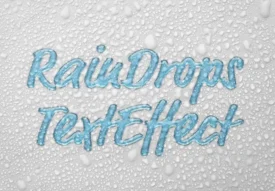 raindrops text effect mockup crc8dfa1691 size77.53mb - title:Home Main - اورچین فایل - format: - sku: - keywords: p_id:18