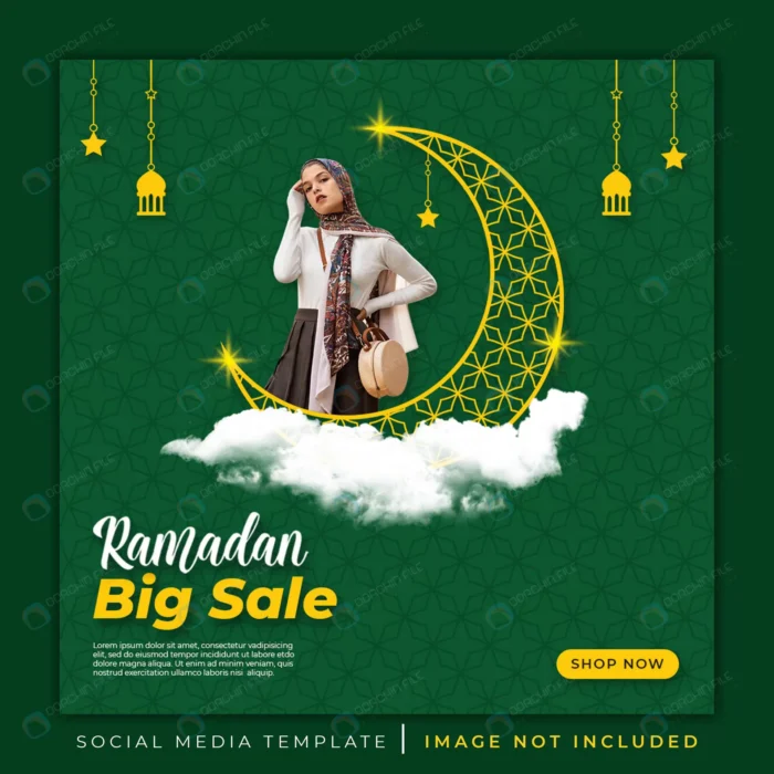 ramadan big sale banner template crce53c4b71 size4.26mb - title:قالب بنر تبلیغاتی ماه مبارک رمضان - اورچین فایل - format:PSD - فتوشاپ - sku:crce53c4b71 - keywords: p_id:39794