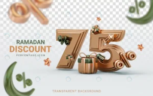 ramadan eid sale banner template discount 75 perc crc6d8ab2fc size78.65mb - title:Home - اورچین فایل - format: - sku: - keywords: p_id:18