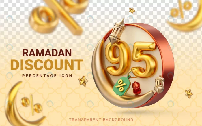 ramadan eid sale template design with 95 percent crc89d5c8cd size40.95mb - title:قالب فروش با تخفیف 95 درصدی به مناسبت ماه رمضان - اورچین فایل - format:PSD - فتوشاپ - sku:crc89d5c8cd - keywords: p_id:76241