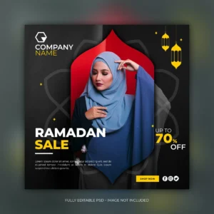 ramadan fashion sale square banner template - title:Home - اورچین فایل - format: - sku: - keywords: p_id:18