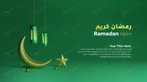 ramadan kareem banner template with 3d crescent m crc888e7d77 size16.84mb - title:Home - اورچین فایل - format: - sku: - keywords: p_id:18