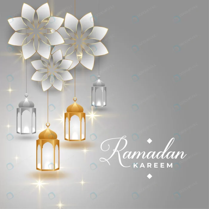ramadan kareem golden silver greeting card design crc9b89d25e size1.18mb - title:کارت پستال مذهبی با موضوع رمضان - اورچین فایل - format:EPS - وکتور - sku:crc9b89d25e - keywords: p_id:41488