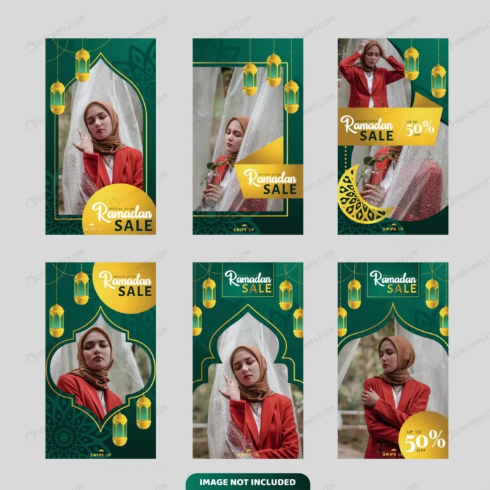 ramadan sale banner collection instagram history crc8deff217 size4.87mb - title:قالب استوری اینستاگرام فروش ویژه رمضان - اورچین فایل - format:EPS - وکتور - sku:crc8deff217 - keywords:قالب استوری اینستاگرام فروش ویژه رمضان p_id:102643